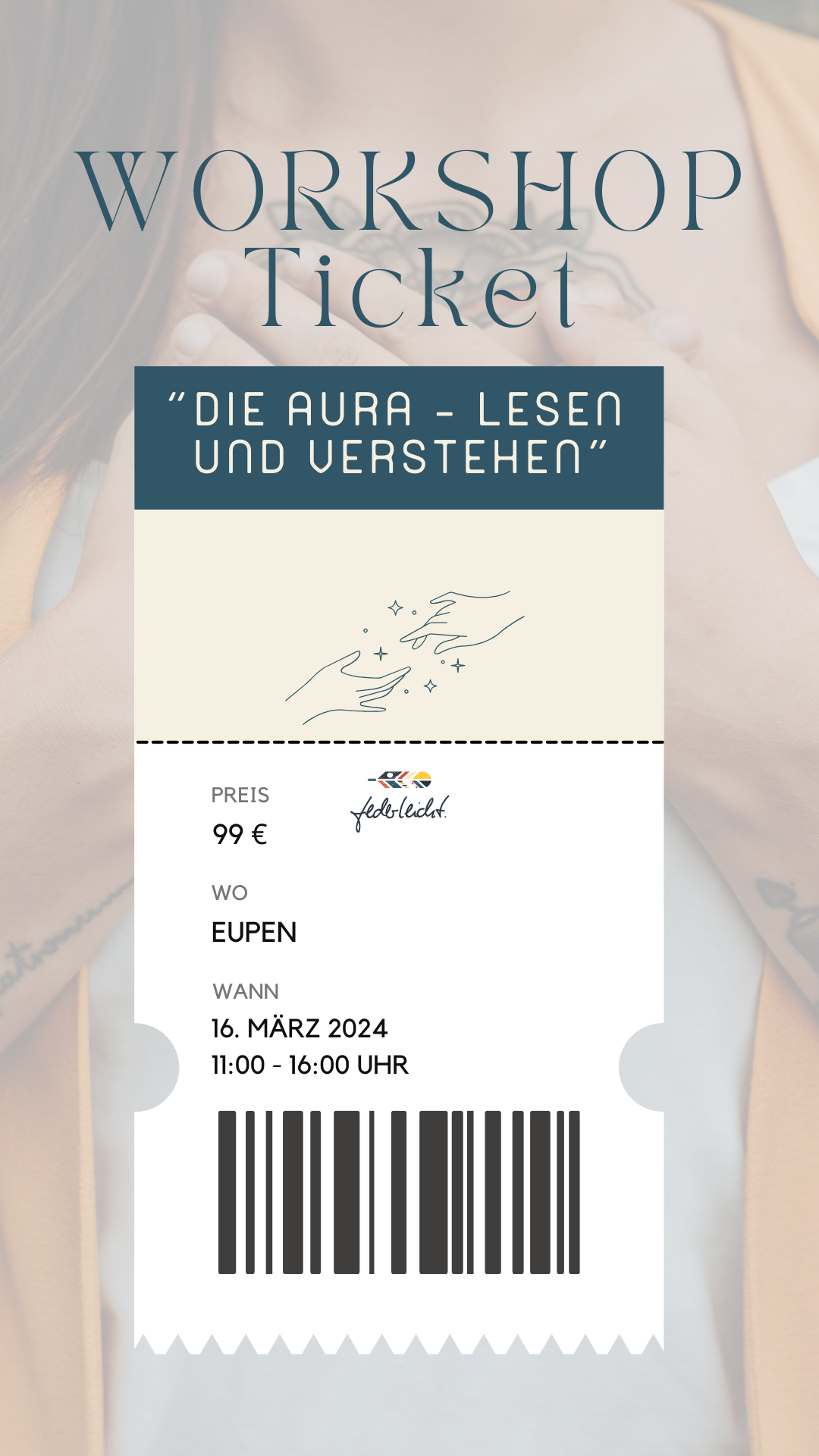 Ticket für den Workshop "Die Aura - lesen und verstehen lernen" in Eupen