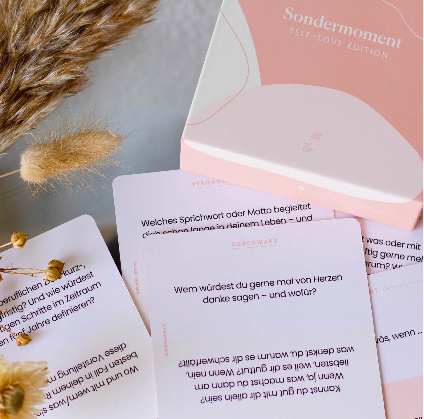 Fragespiel "Sondermoment" Selflove Edition