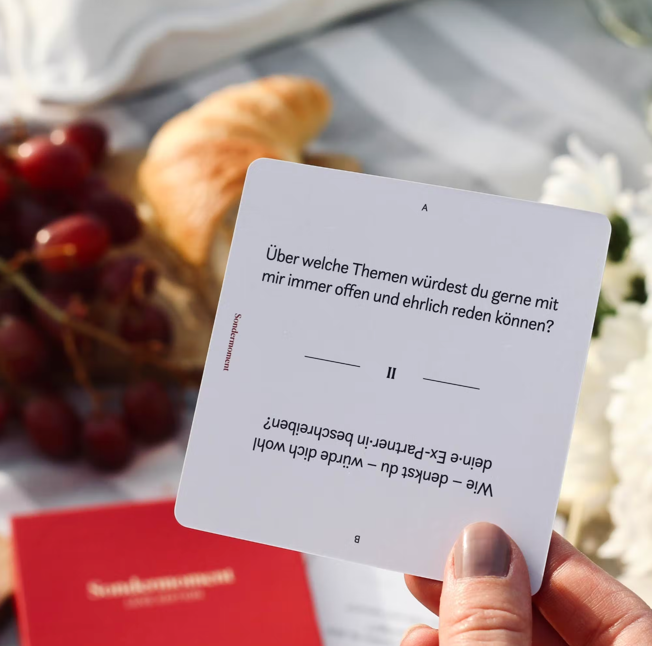 Fragespiel "Sondermoment" Love Edition
