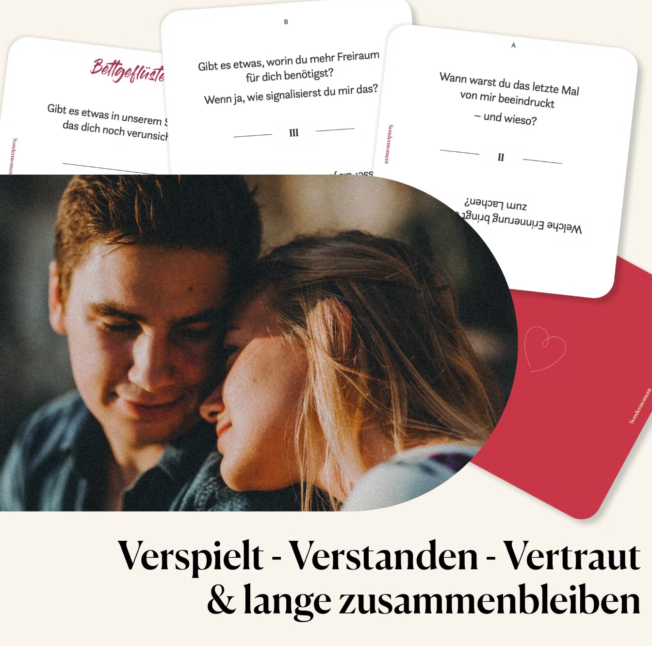 Fragespiel "Sondermoment" Love Edition