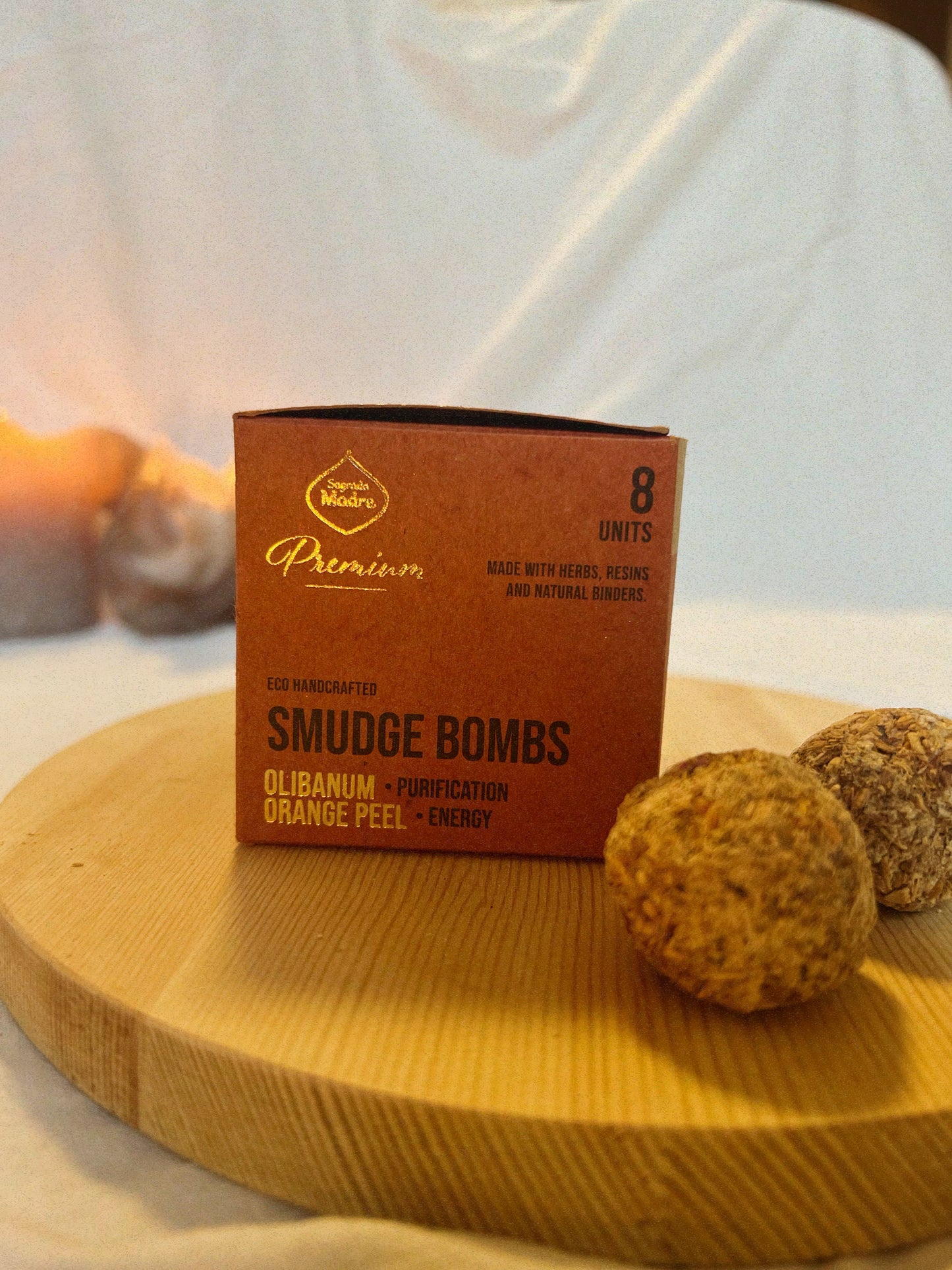 Sagrada Madre Smudge Bombs Olibanum + Orange