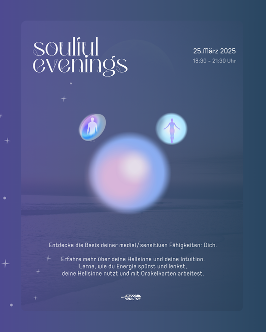 soulful evenings - Workshop Ticket (Teil 1)