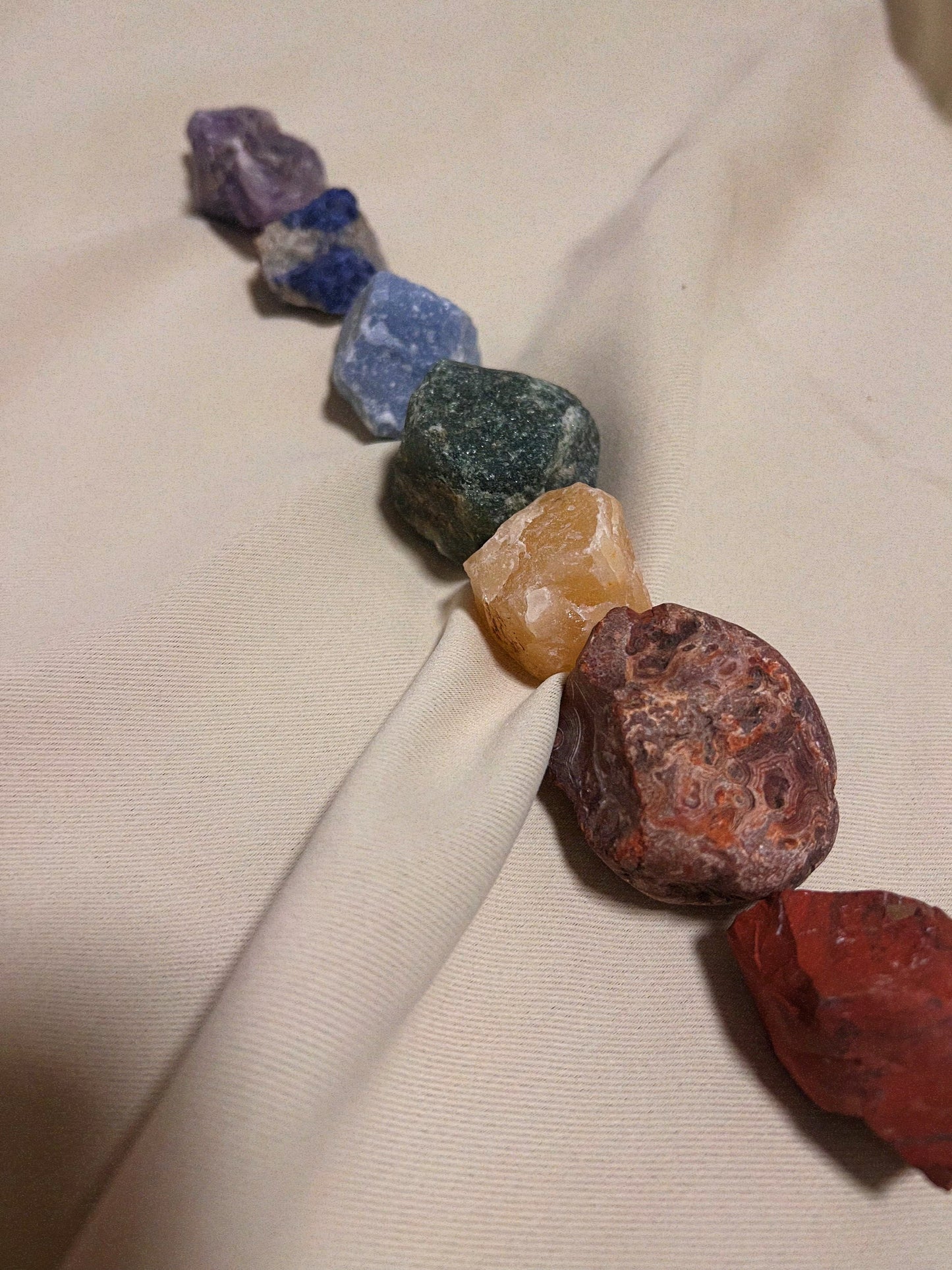 Chakra Steine - Set (Rohsteine)