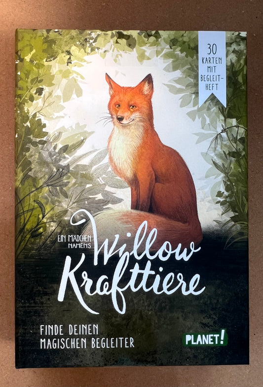 Orakelkarten für Kinder - Willow Krafttiere: Finde deinen magischen Begleiter