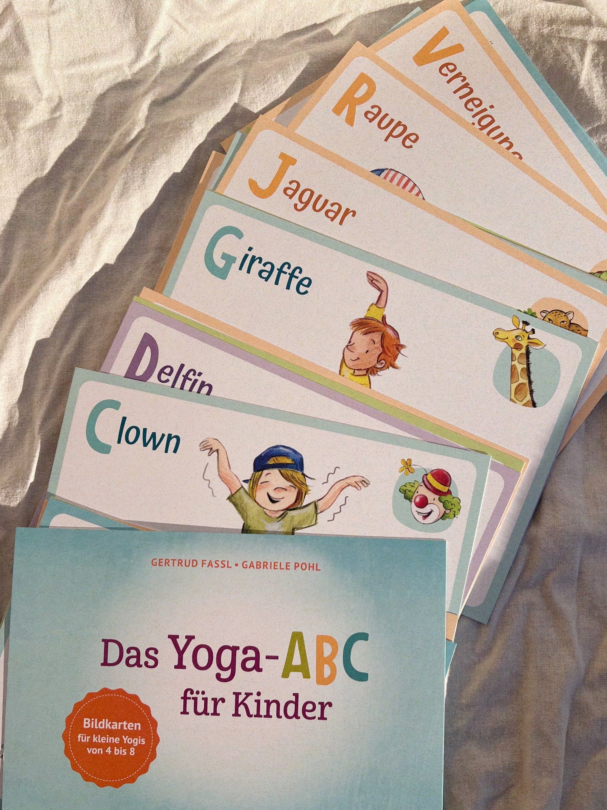 Kinder Yoga Karten Yoga ABC