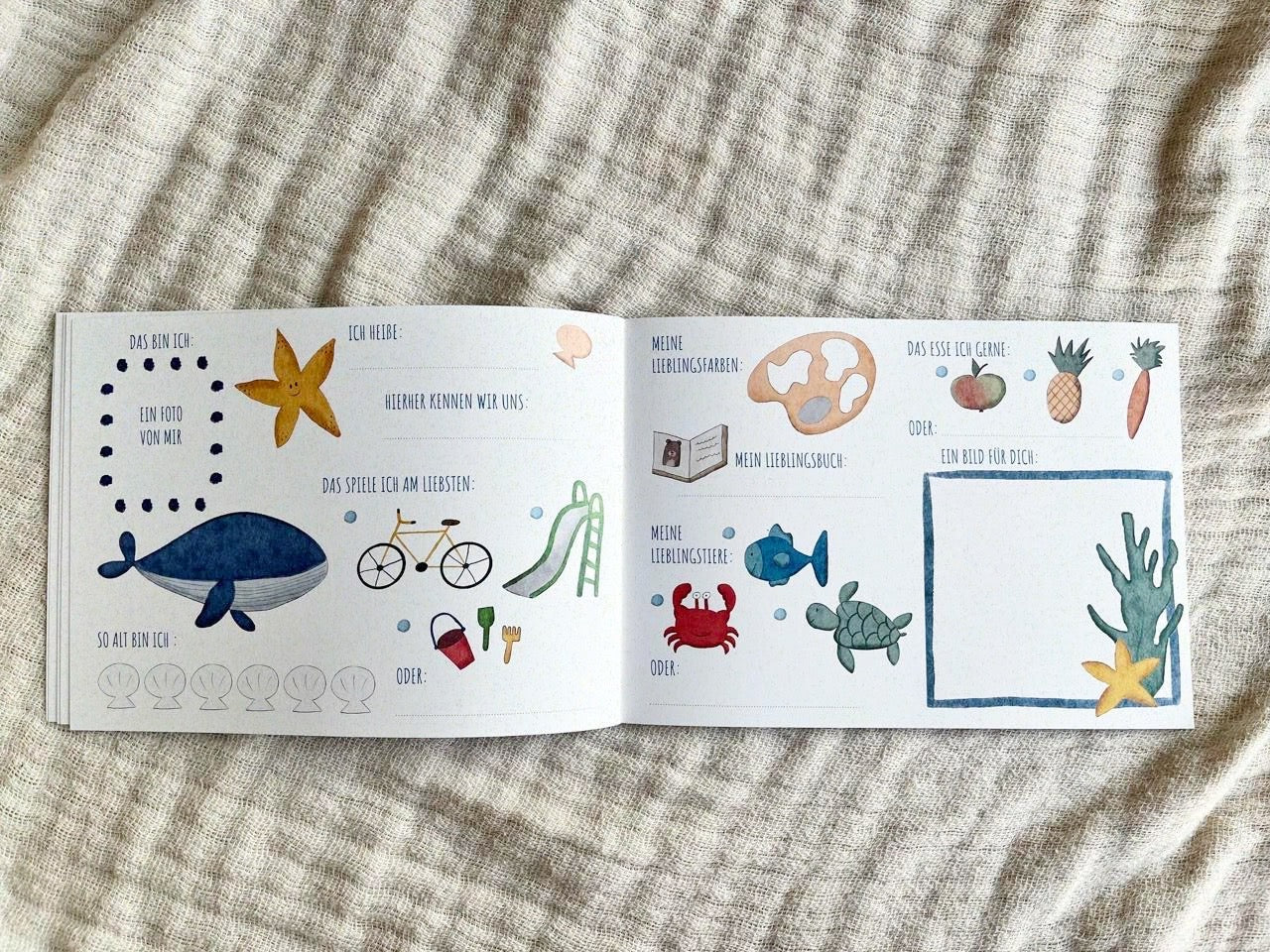 Freundenbuch "Meine Freunde" für Kleinkinder